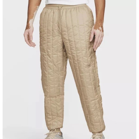 Men's 2XL XXL - Nike Sportswear Therma-Fit Tech Pack Winterized Pants  Khaki new - Picture 1 of 11